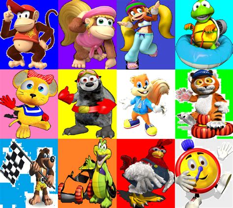 diddy kong racing roster